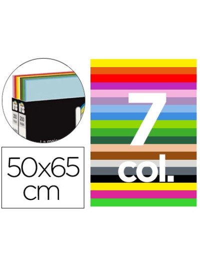 Cartulina guarro 50x65 contenido -b expositor sobremesa
