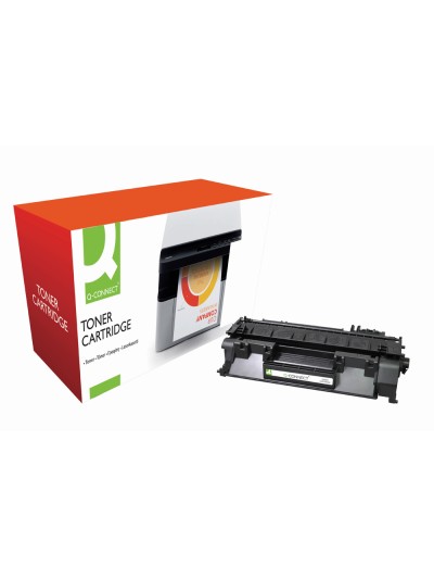 Toner q-connect compatible hp ce505a laserjet negro p2035/2055/2055d/2055dn/p2055x-3.000pag- .