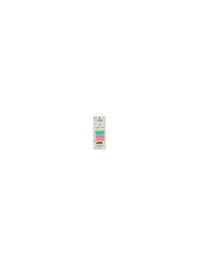 Bloc de notas adhesivas carchivo ingeniox irregular colores neon