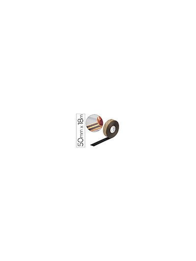 Cinta antideslizante 3m soporte de vinilo adhesivo + abrasivo 18mt x 50 mm