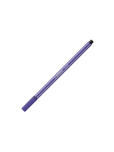 Rotulador stabilo acuarelable pen 68 violeta punta gruesa 1mm