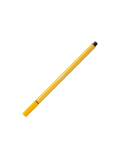 Rotulador stabilo acuarelable pen 68 amarillo limon punta gruesa 1mm