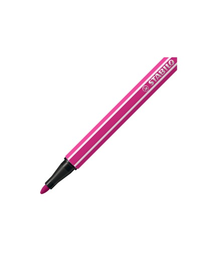 Rotulador stabilo acuarelable pen 68 rosa punta gruesa 1mm