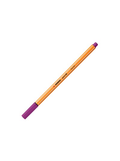 Rotulador stabilo punta de fib ra point 88 lila punta fina 0,4mm