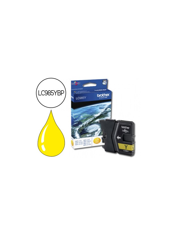 Ink-jet brother lc-985y amarillo dcp-j125/dcp-j315w mfc-j265w/mfc-j410/mfc-j415w Ink-jet brother lc-985y amarillo dcp-j125/dcp-j315w mfc-j265w/mfc-j410/mfc-j415w