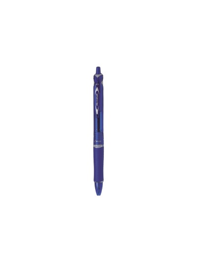 Boligrafo pilot acroball azul tinta aceite punta de bola de 1,0mm retractil