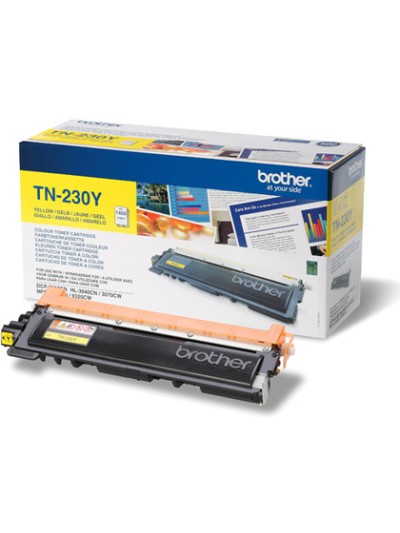 Toner brother tn-230 amarillo -1.400pag- hl-3040cn hl-3070cw dcp-9010cn mfc-9120cn mfc-9320cw