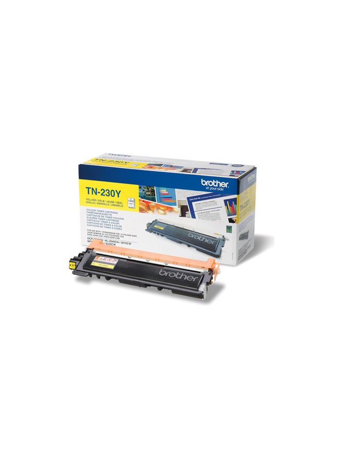 Toner brother tn-230 amarillo -1.400pag- hl-3040cn hl-3070cw dcp-9010cn mfc-9120cn mfc-9320cw Toner brother tn-230 amarillo -1.400pag- hl-3040cn hl-3070cw dcp-9010cn mfc-9120cn mfc-9320cw