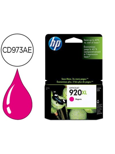 Ink-jet hp 920xl magenta 700pag officejet/920/6500