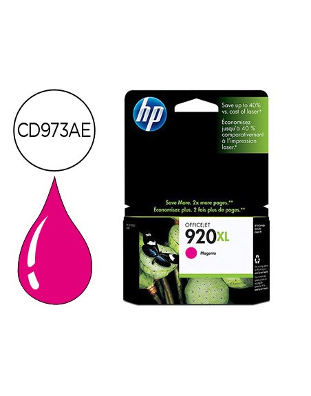 Ink-jet hp 920xl magenta 700pag officejet/920/6500