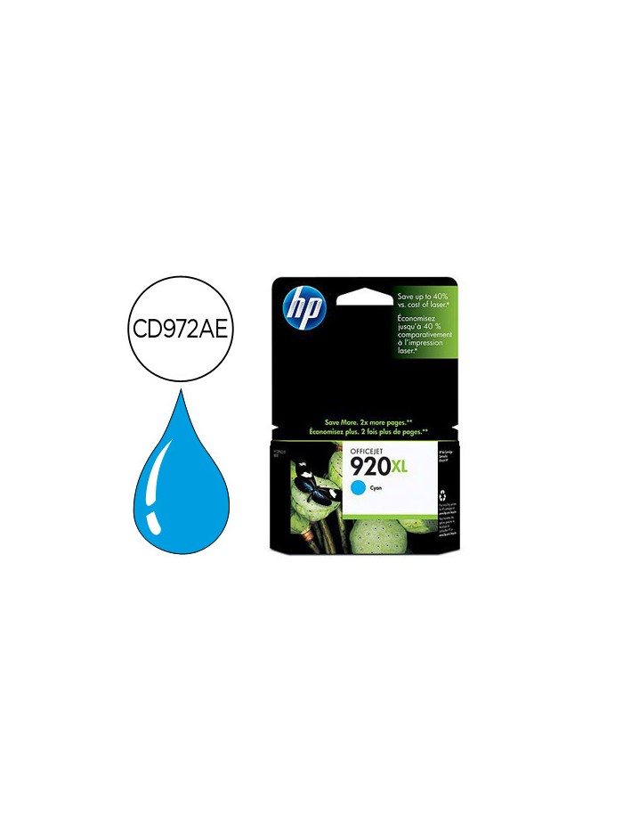 Ink-jet hp 920xl cian 700pag officejet/920/6500 Ink-jet hp 920xl cian 700pag officejet/920/6500