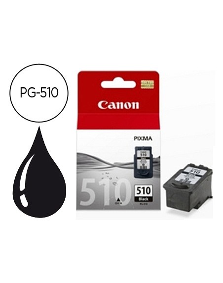 Ink-jet canon pg-510 negro pixma mp240/260/480 220 pag