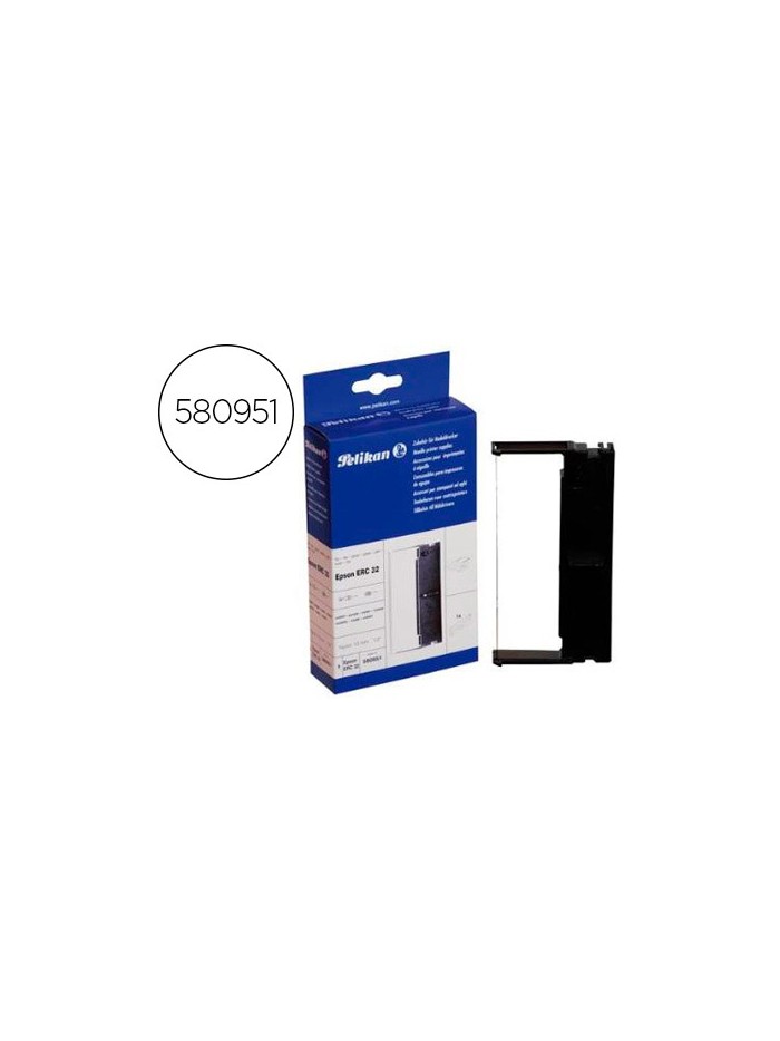 Cinta impresora pelikan para epson erc 32 violeta Cinta impresora pelikan para epson erc 32 violeta