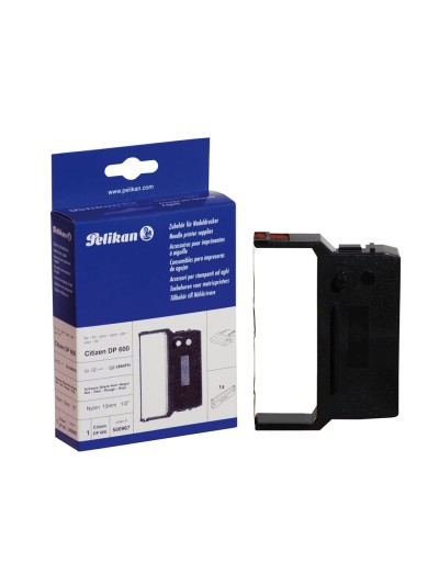 Cinta impresora pelikan para citizen dp 600 negro/rojo
