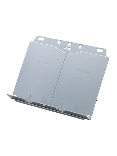 Atril fellowes para libros plastico gris medidas 244x295x50 mm