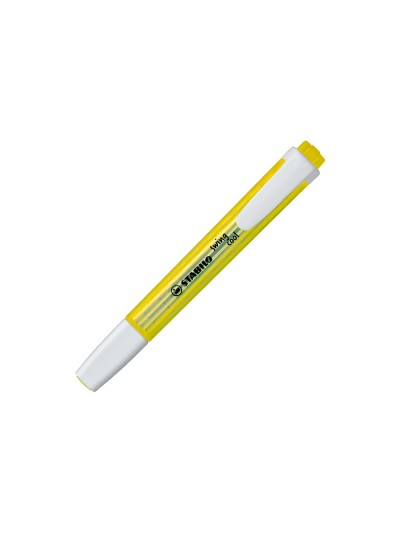 Rotulador stabilo marcador fluorescente swing cool amarillo