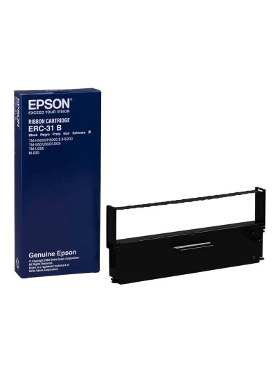 Cinta impresora epson erc-31b negra m-930 tm-930 930ii 950 u950 u925 h5000 u590