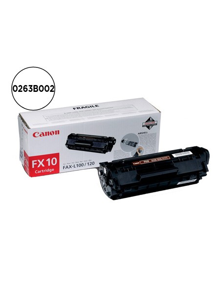 Toner canon l100/l120 fx-10 negro 2000 pag@5%