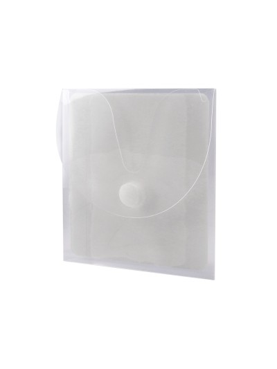 Sobre para cd q-connect polipropileno autoadhesivo convelcro-bolsa con 5 unidades-