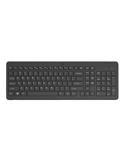Teclado hp 225 inalambrico qwerty color negro