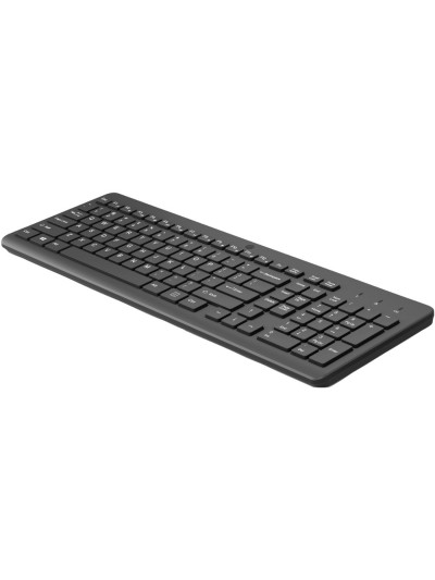 Teclado hp 225 inalambrico qwerty color negro