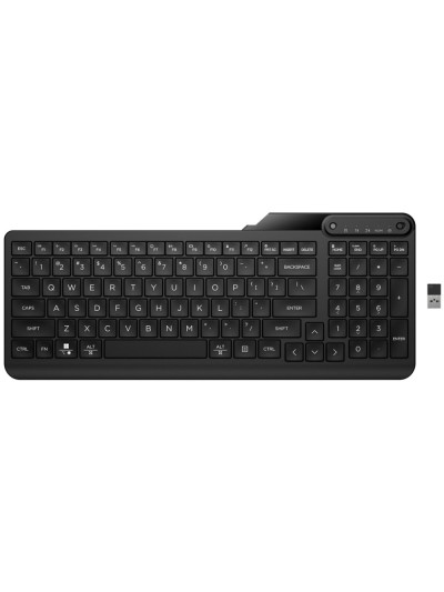 Teclado hp 475 dual inalambrico color negro