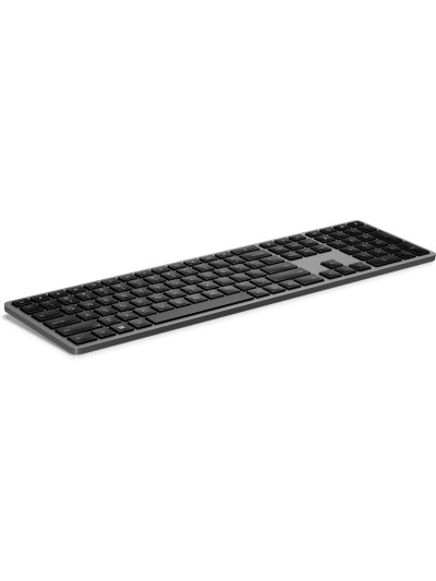 Teclado hp 975 dual inalambrico bluetooth 5.0 retroiluminacion usb-c color gris