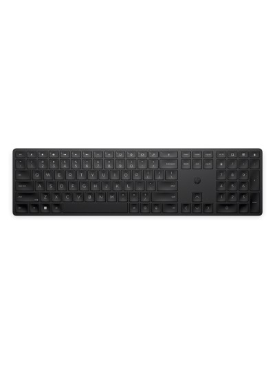 Teclado hp 455 programable inalambrico iluminacion rgb color negro