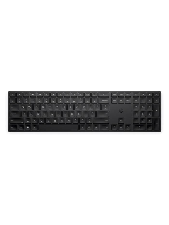 Teclado hp 455 programable inalambrico iluminacion rgb color negro Teclado hp 455 programable inalambrico iluminacion rgb color negro