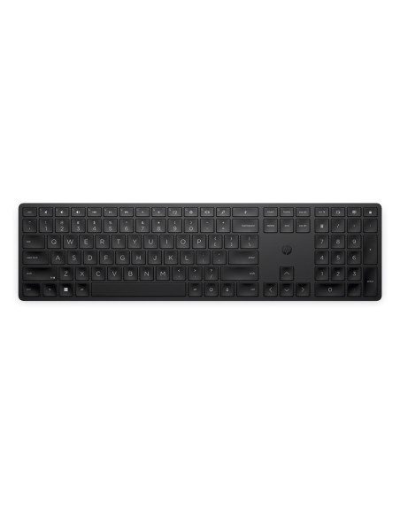 Teclado hp 455 programable inalambrico iluminacion rgb color negro