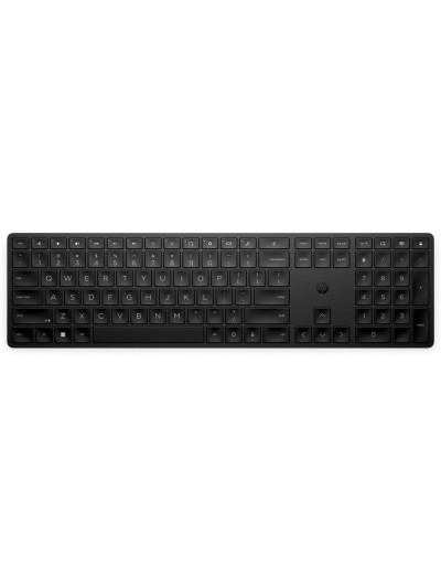 Teclado hp 455 programable inalambrico iluminacion rgb color negro