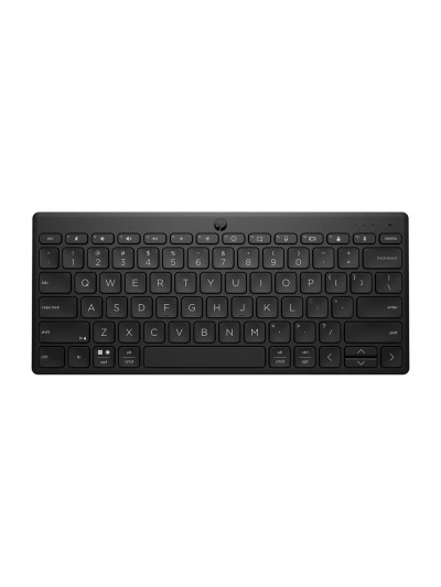Teclado hp 355 multidispositivo bluetooth inalambrico color negro