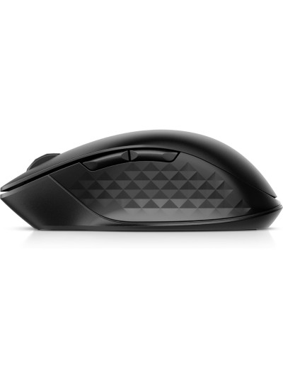 Raton hp 435 optico multidispositivo inalambrico 5 botones 4000 dpi color negro