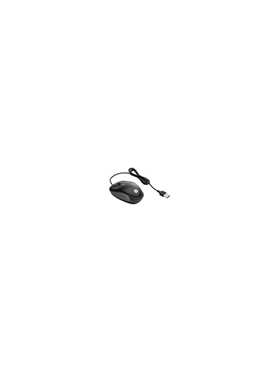 Raton hp viaje optico 1000 dpi usb-a longitud cable 100 cm color negro