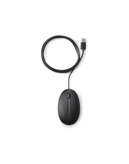 Raton hp 320m optico 1000 dpi usb-a longitud cable 180 cm color negro