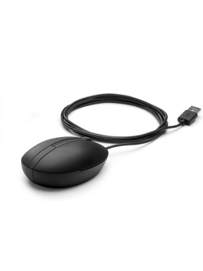 Raton hp 320m optico 1000 dpi usb-a longitud cable 180 cm color negro