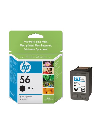 Ink-jet hp n.56 negro dj 450 5550 5152 5500 5600 5650 5800 5850 9650 9670 9680 ps serie 7000 7260 psc1110 1310 1315