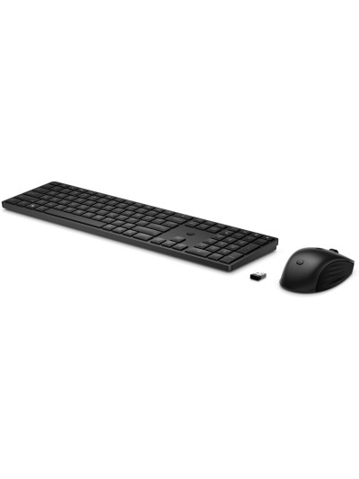 Set teclado + raton inalambrico hp combo 655 color negro