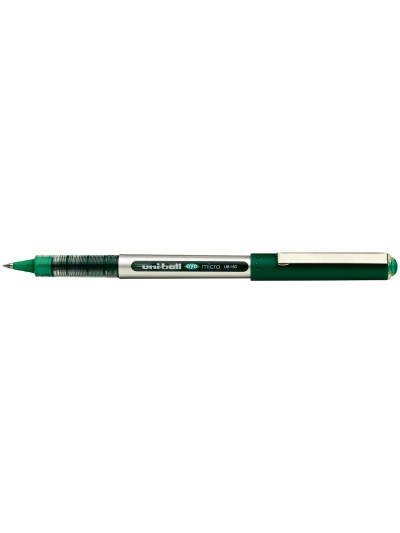 Rotulador uni-ball roller ub-150 micro eye verde 0,5 mm unidad