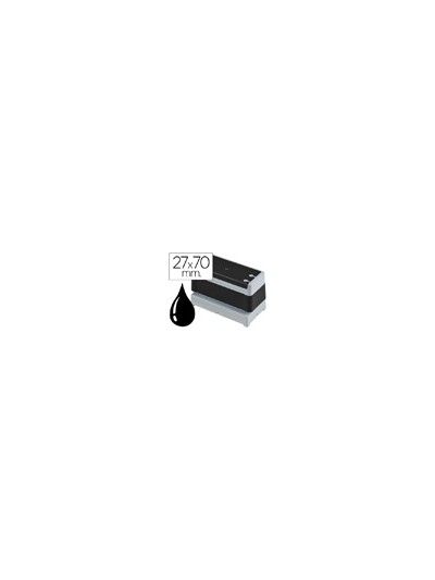 Sello automatico brother 27 mm x 70 mm negro