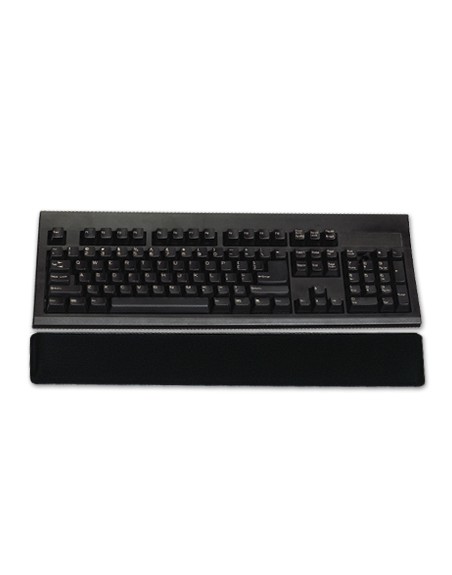 Reposamuñecas de gel q-connect color negro 475x80x250 mm
