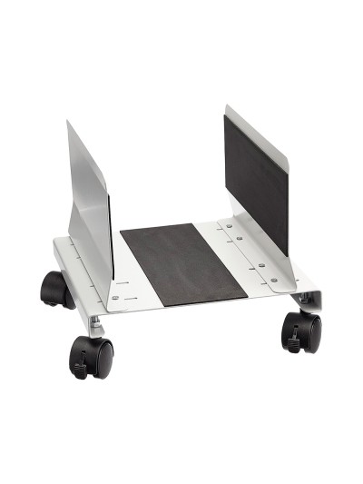 Soporte para cpu metal q-connect regulable con ruedas