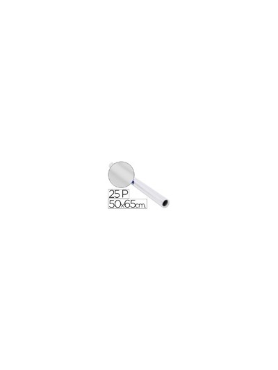 Papel charol blanco rollo 25 hojas de 50x65 cm