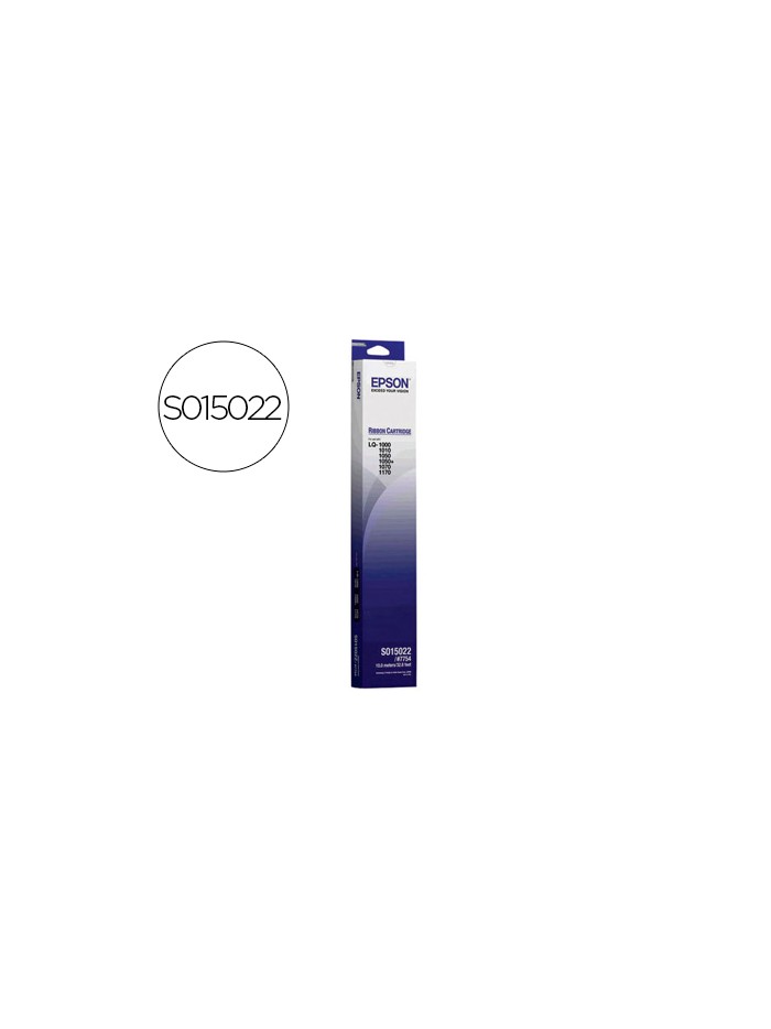 Cinta maquina epson original lq-1000/1010/1050/1070/1070+ 1170 negra (7754) Cinta maquina epson original lq-1000/1010/1050/1070/1070+ 1170 negra (7754)