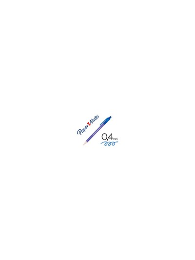 Boligrafo flexgrip retractil azul