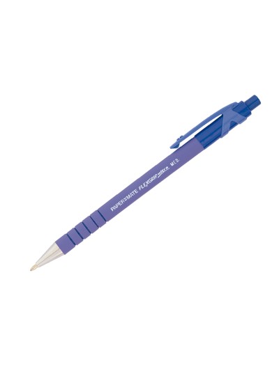 Boligrafo flexgrip retractil azul