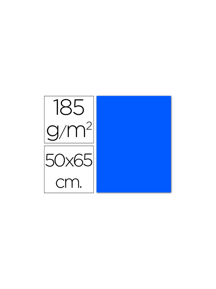 Cartulina guarro azul mar 50x65 cm 185 gr Cartulina guarro azul mar 50x65 cm 185 gr