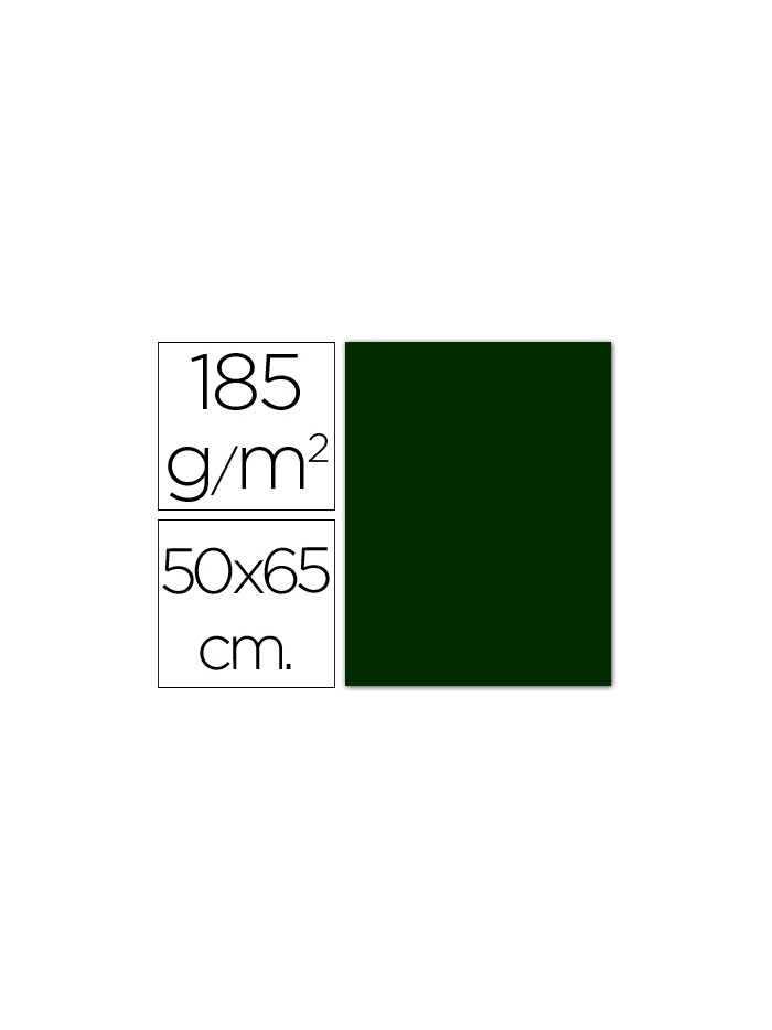 Cartulina guarro verde amazona 50x65 cm 185 gr Cartulina guarro verde amazona 50x65 cm 185 gr