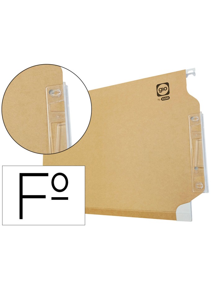 Carpeta colgante gio folio 50200 visor lateral 365x275x355 mm Carpeta colgante gio folio 50200 visor lateral 365x275x355 mm