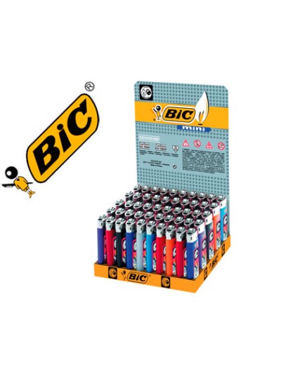 Encendedor bic mini j-25 colores surtidos